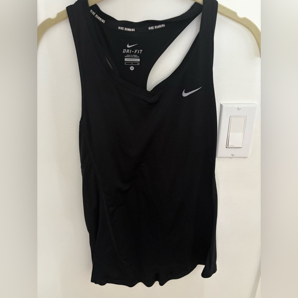Nike Women's Black Dri-FIT Athletic Tank
